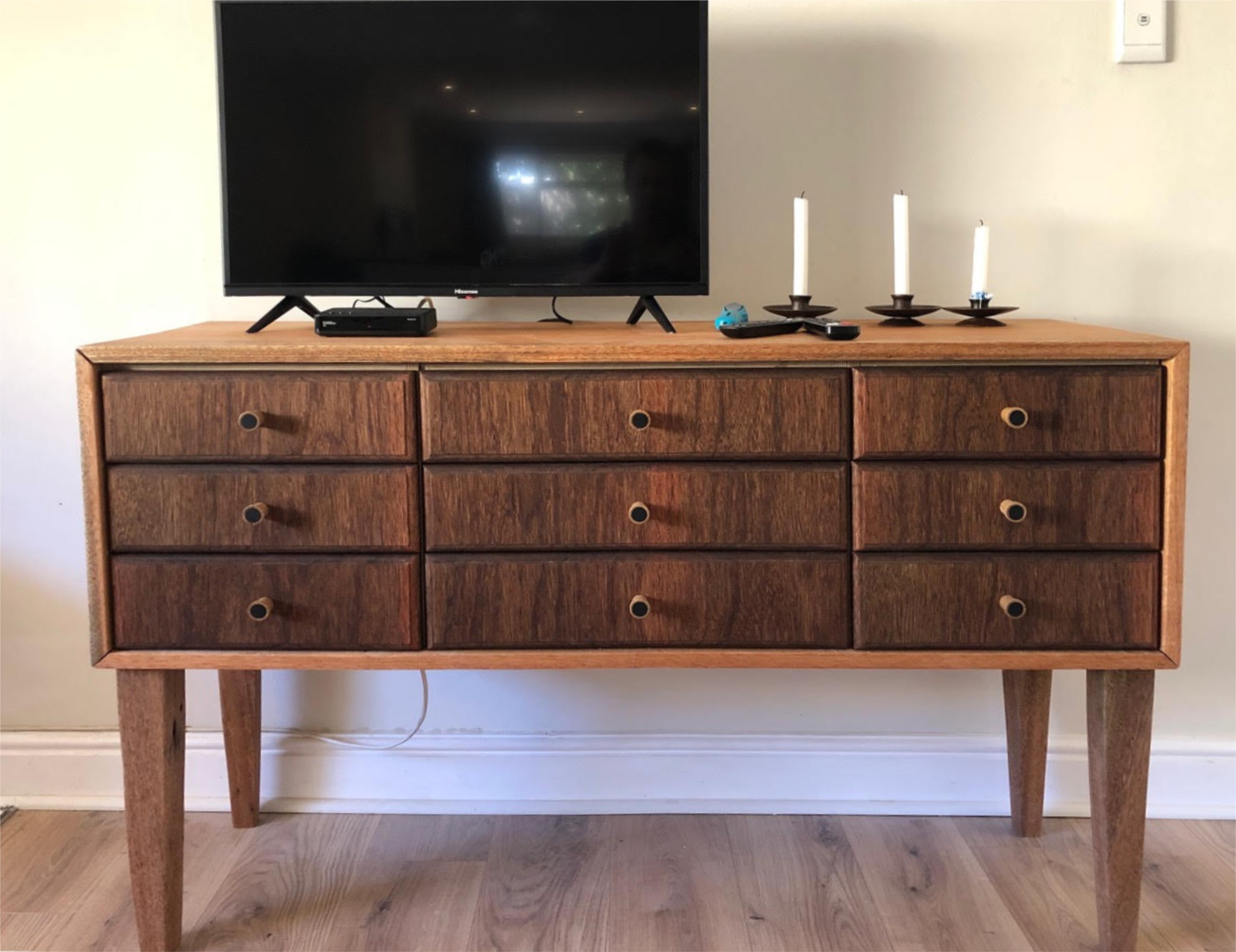 TV Console by W0RX Carpentry and Construction